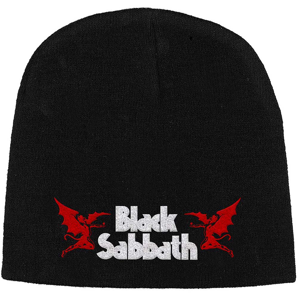 Čapica Black Sabbath - Logo & Devils, Unisex,Čierna,Univerzálna