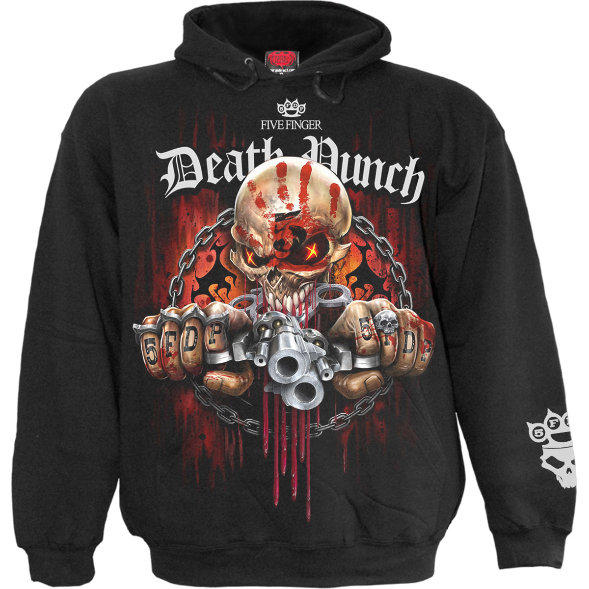 Mikina Five Finger Death Punch - Assassin, Unisex,Čierna,M