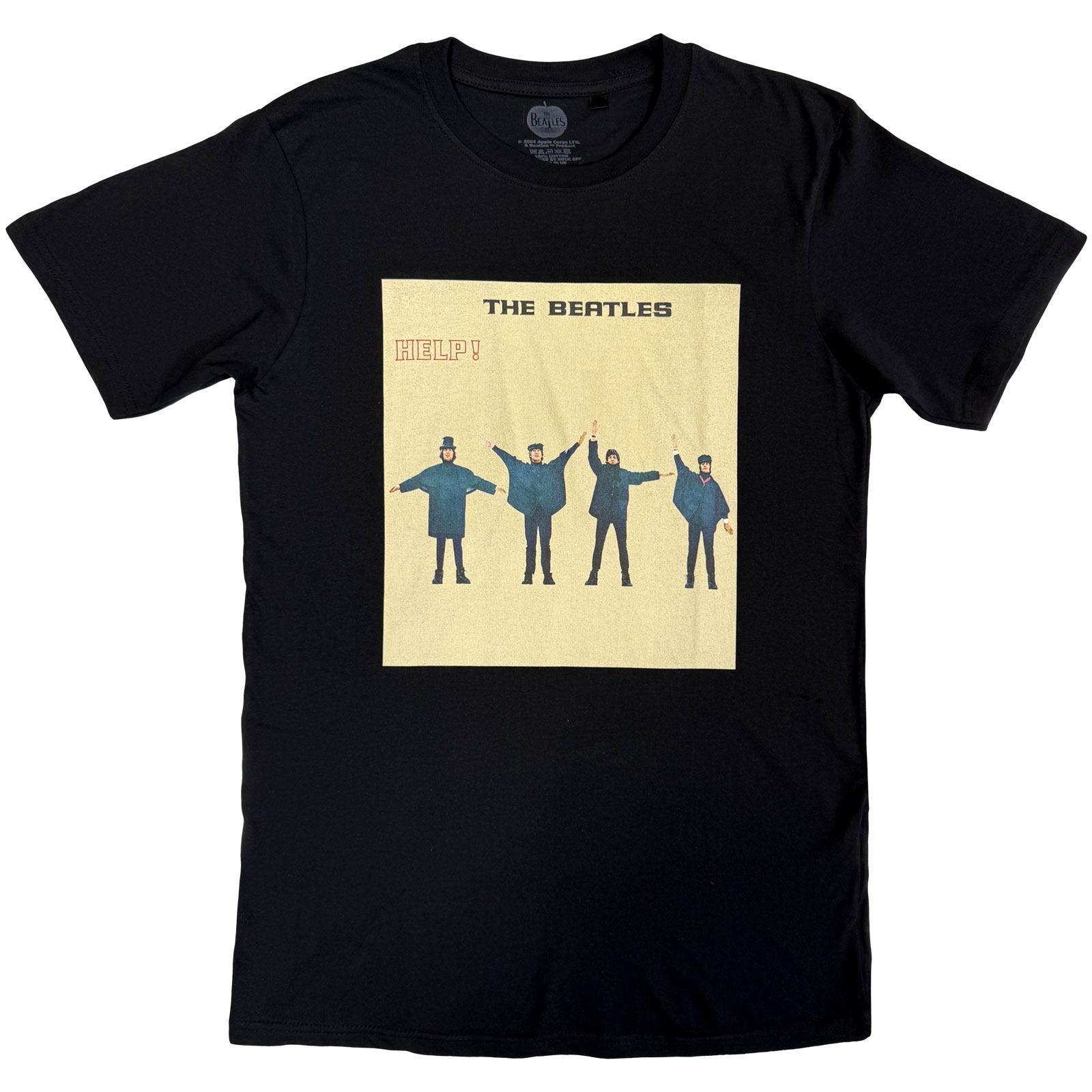 Tričko The Beatles - Help! Album Cover, Unisex,Čierna,XXL