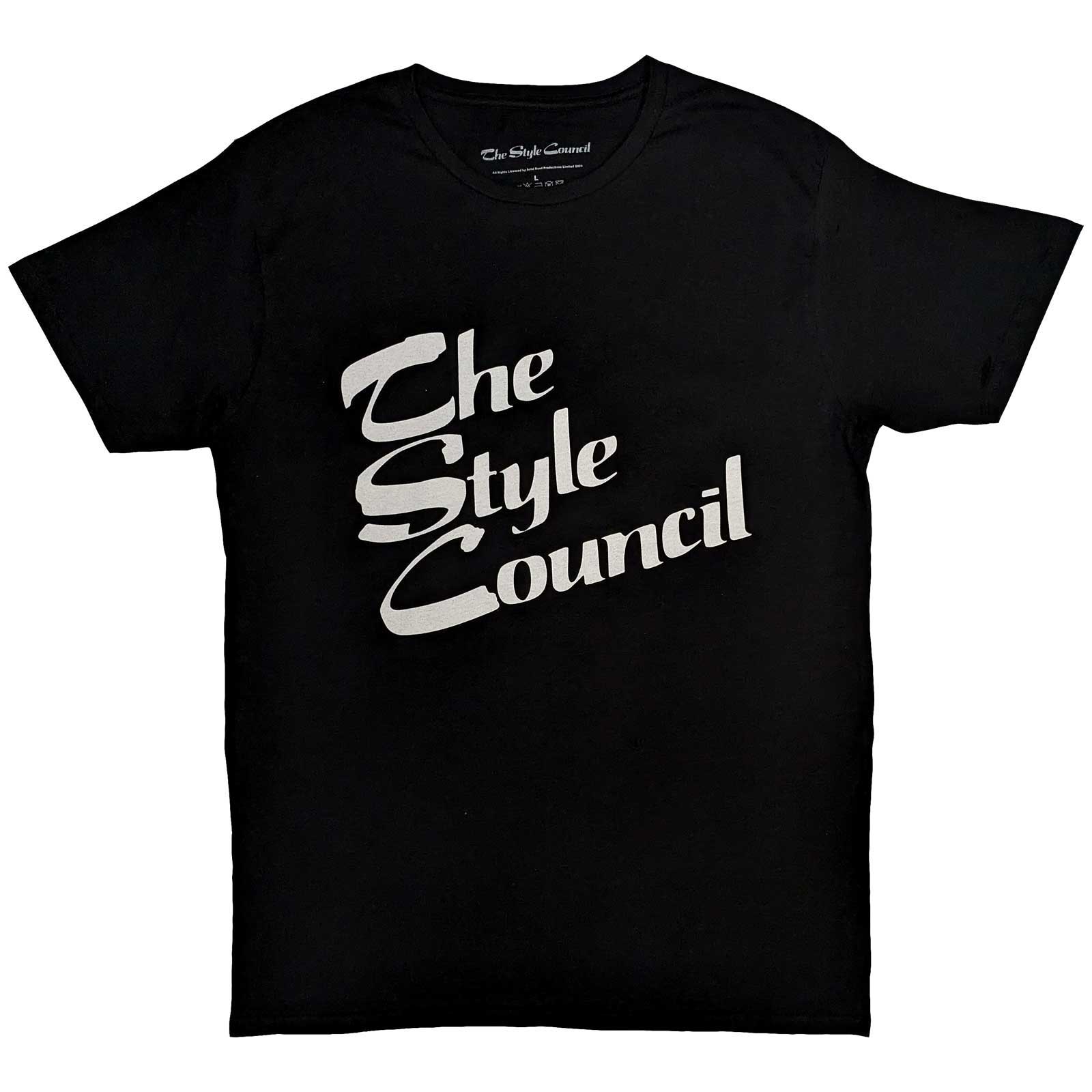 Tričko The Style Council - Stacked Logo, Unisex,Čierna,XXL