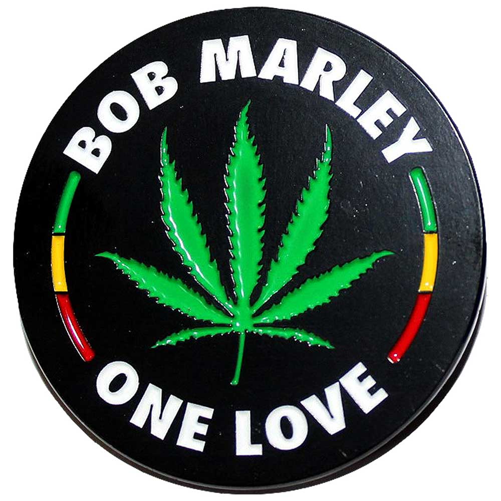 Odznak Bob Marley - Leaf