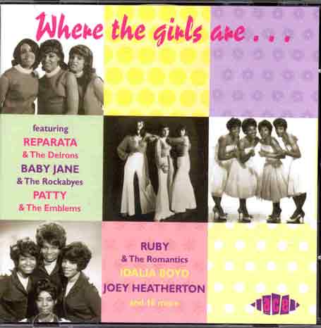 CD Rôzni umelci - WHERE THE GIRLS ARE