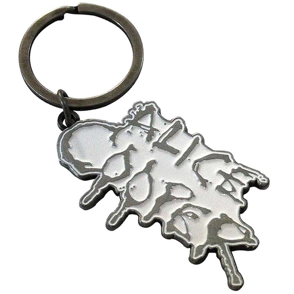 Kľúčenka Alice Cooper - Dripping Logo Silver