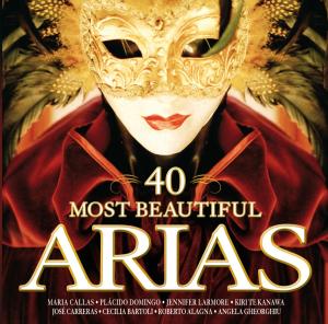 CD Rôzni umelci - 40 MOST BEAUTIFUL ARIAS