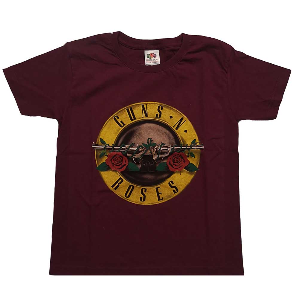 Tričko Guns N’ Roses - Classic Logo, Dieťa,Červená,12 – 14 rokov