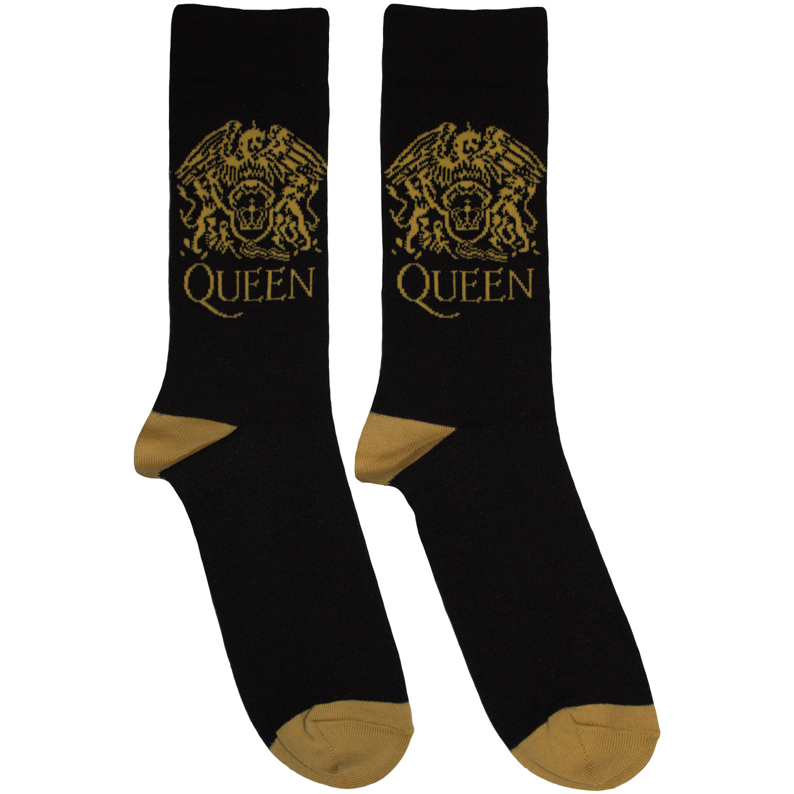 Ponožky Queen - Gold Crest, Unisex,Čierna,UK 7 - 11