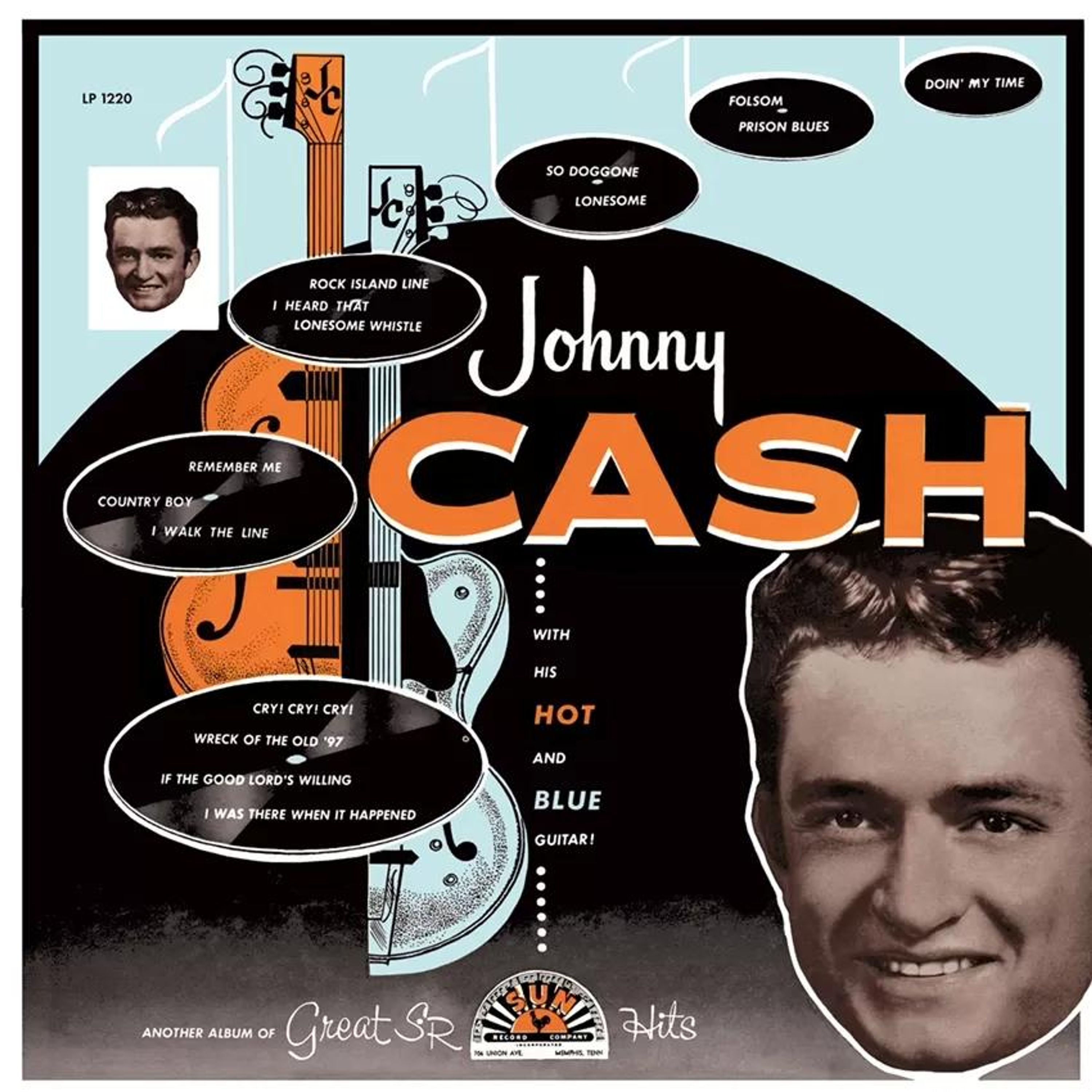 Vinyl Johnny Cash - WITH HIS HOT AND BLUE ...