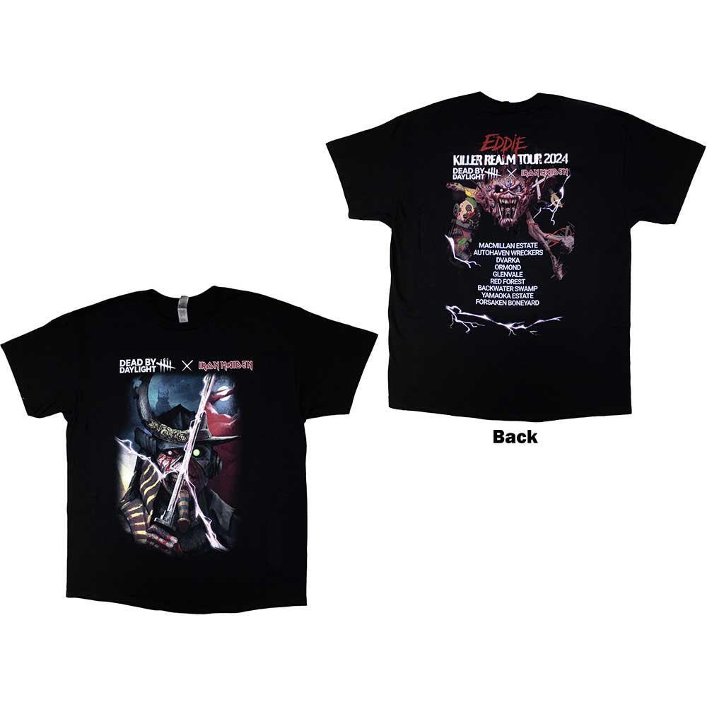 Tričko Iron Maiden - Dead By Daylight Killer Realm, Unisex,Čierna,S