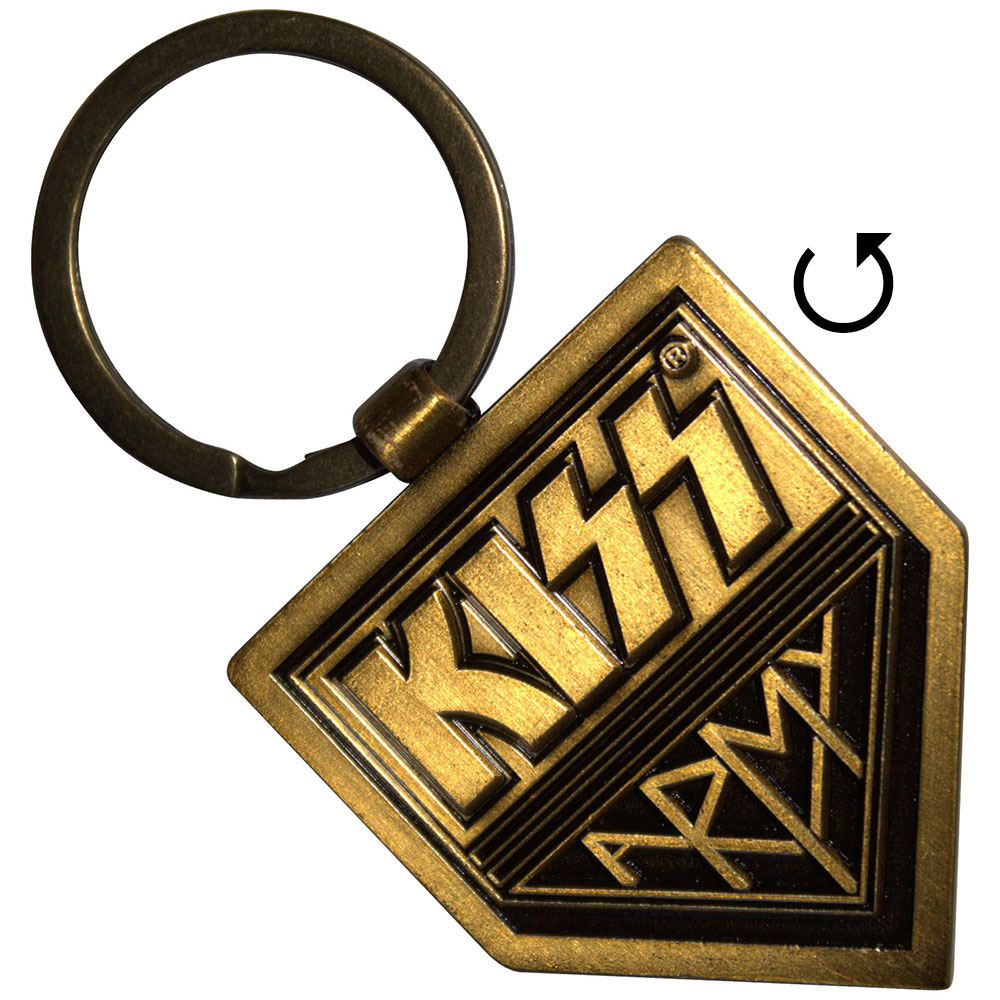 Kľúčenka Kiss - Gold Army Pennant