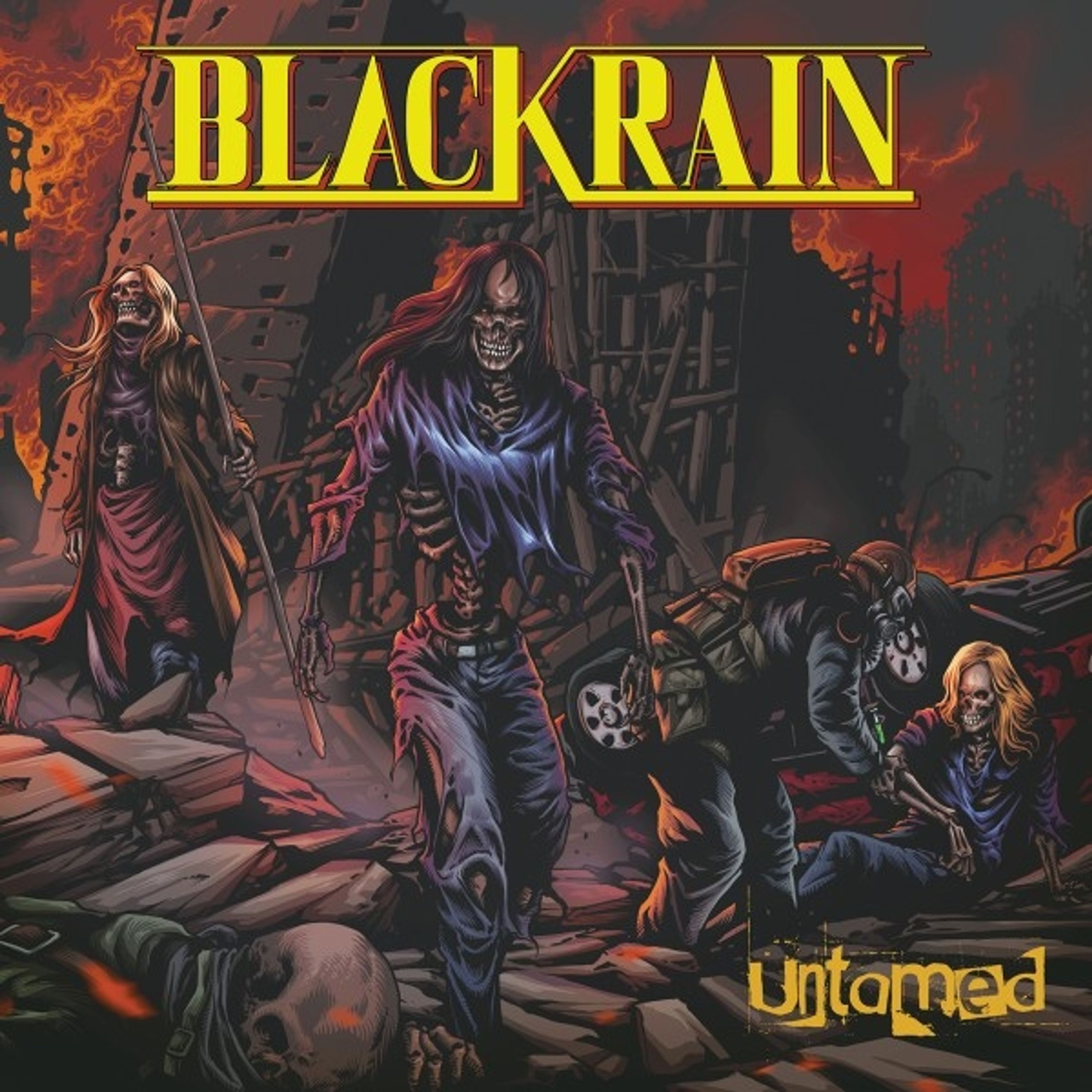 CD BlackRain - UNTAMED