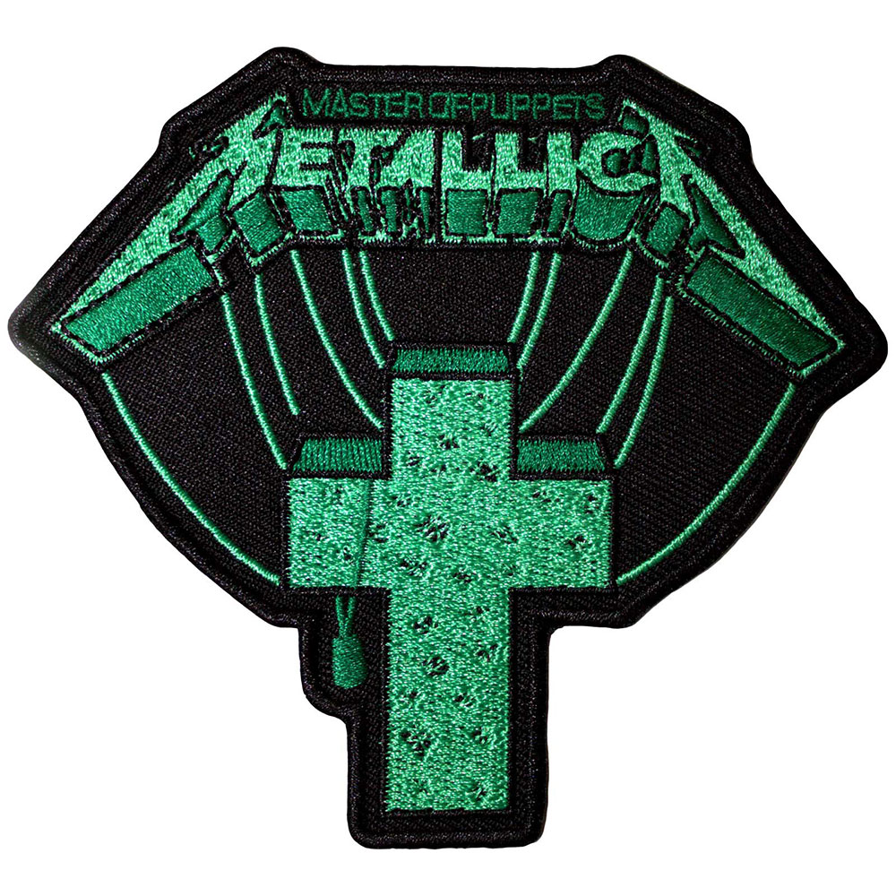 Nažehlovačka Metallica - Master Of Puppets Green Cross