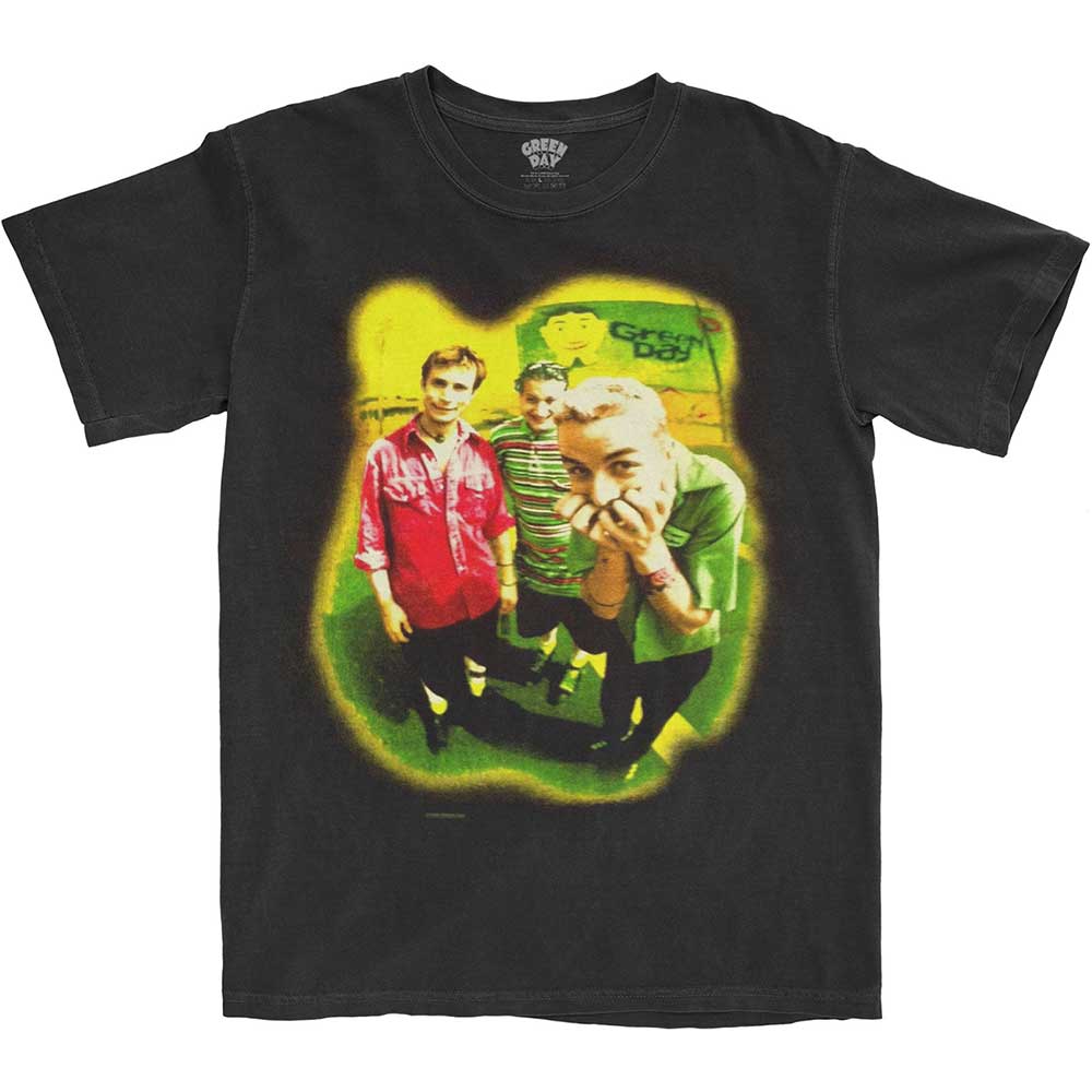 Tričko Green Day - Neon Photo, Unisex,Čierna,XXL