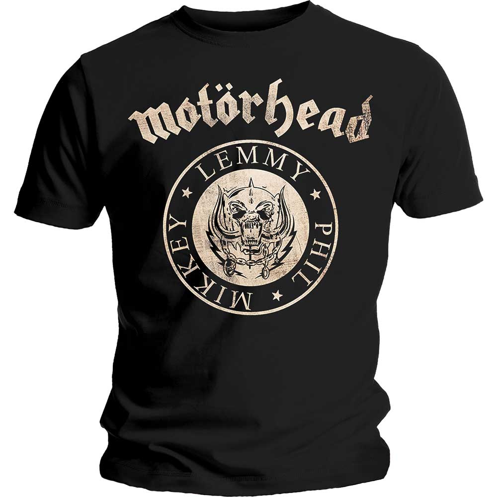 Tričko Motörhead - Undercover Seal Newsprint, Unisex,Čierna,XXL