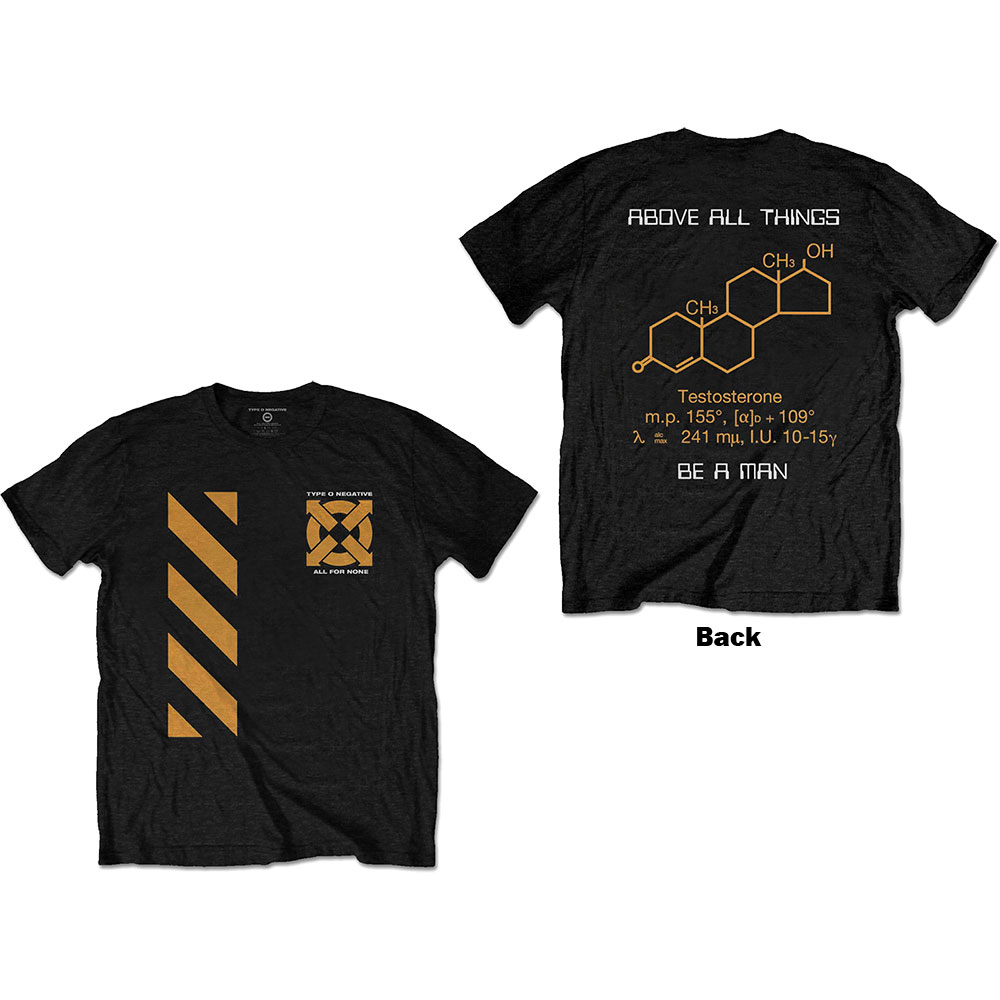 Tričko Type O Negative - Be A Man, Unisex,Čierna,XXL