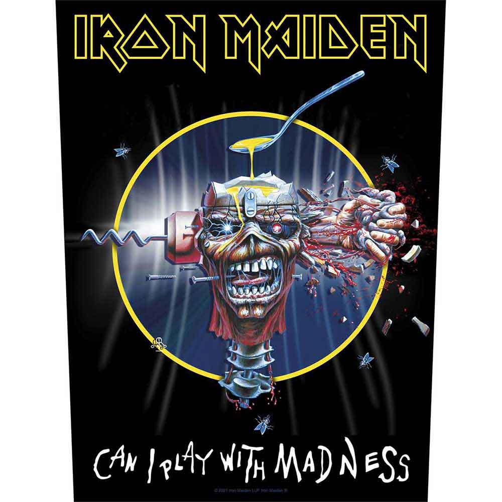 Nažehlovačka Iron Maiden - Can I Play With Madness