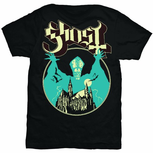 Tričko Ghost - Opus, Unisex,Čierna,XXL