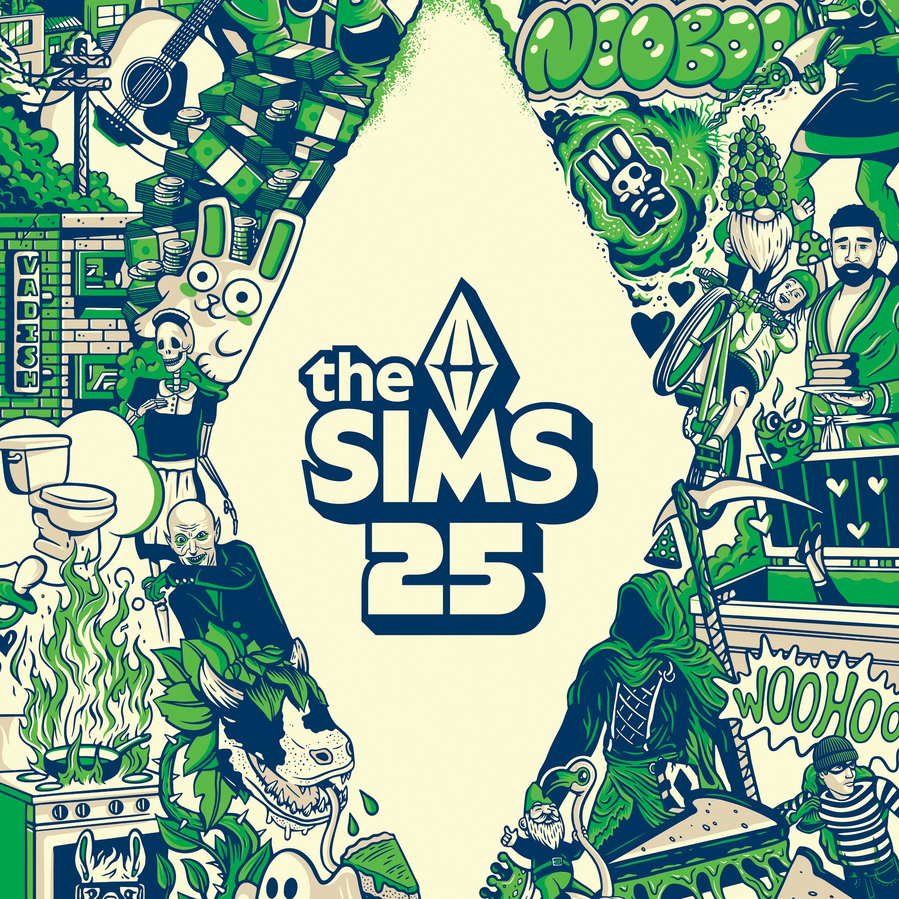 Vinyl Various Artists - SIMS 25TH SOUNDTRACK