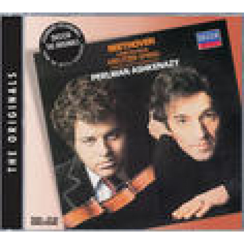 CD Itzhak Perlman and Vladimir Ashkenazy - Beethoven: Jarní sonáta * Kreutzerova sonáta