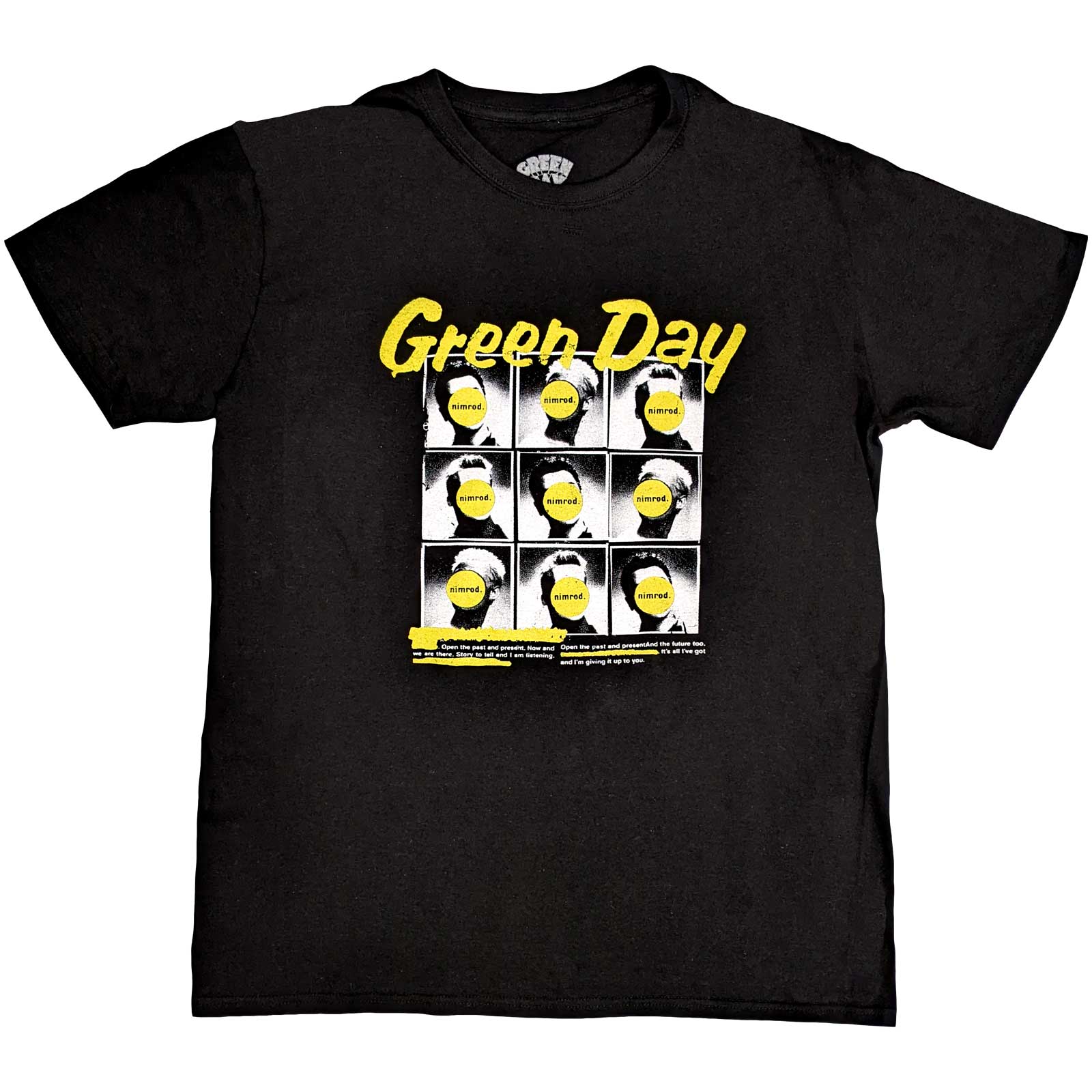 Tričko Green Day - Nimrod, Unisex,Čierna,XXL