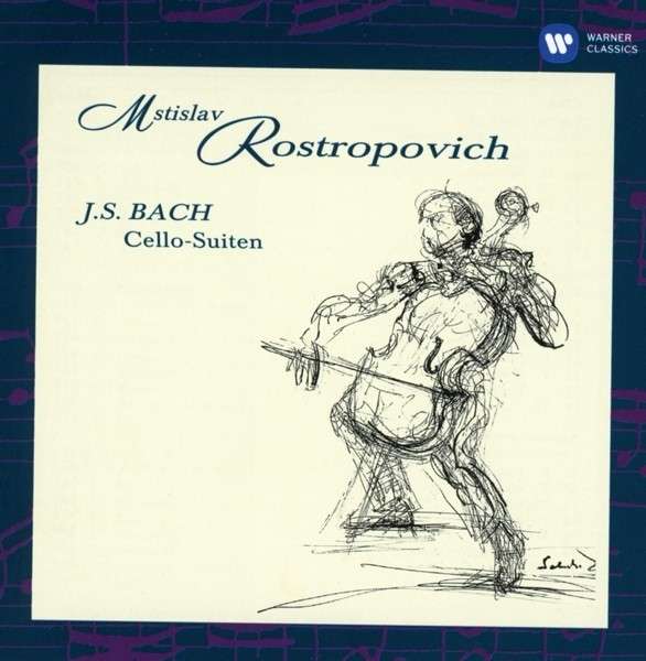 CD Mstislav Rostropovich - BACH: CELLO SUITES