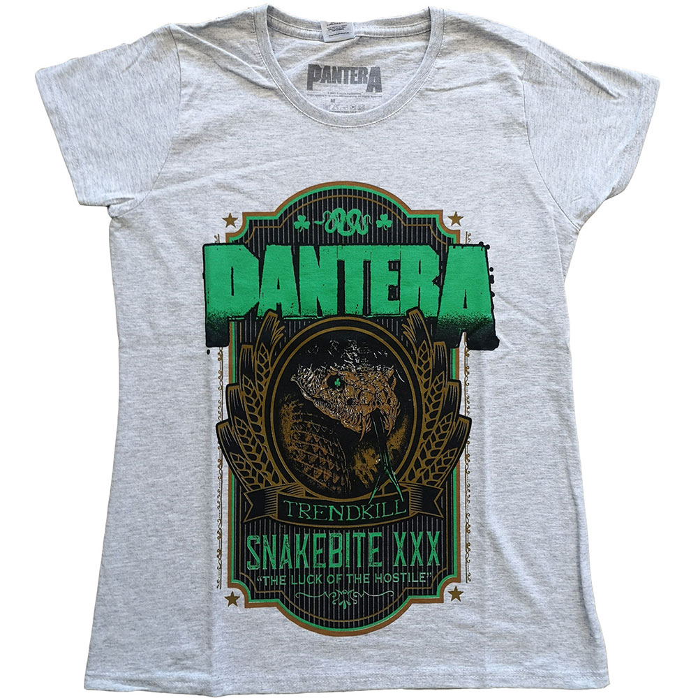 Tričko Pantera - Snakebite XXX Label, Žena,Šedá,XXL