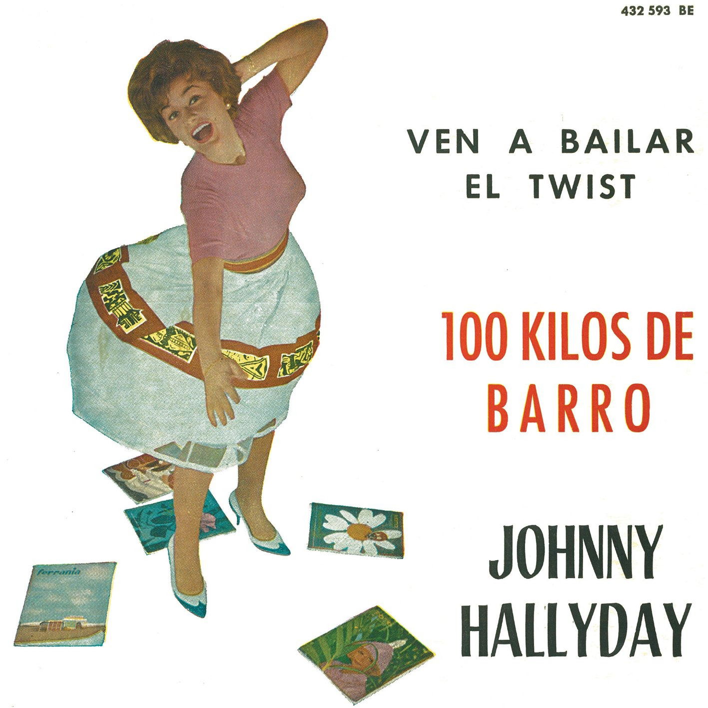 Vinyl Johnny Hallyday - 100 KILOS DE BARRO