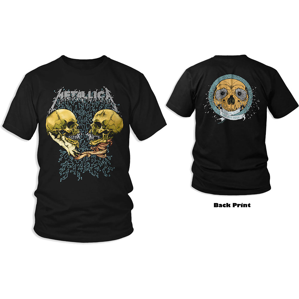 Tričko Metallica - Sad But True, Unisex,Čierna,L