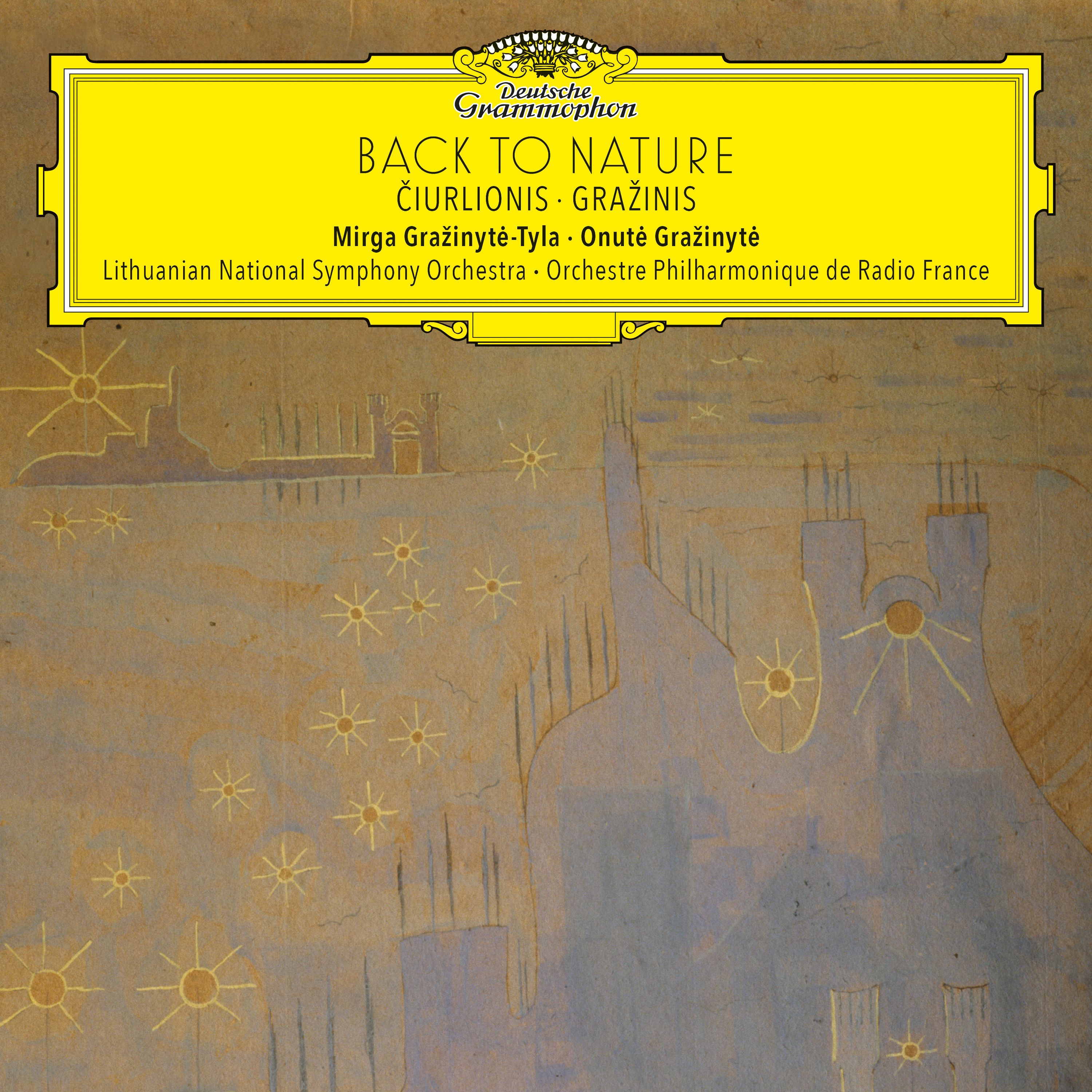 Vinyl Mirga Gražinytė-Tyla - TYLA MIRGA - BACK TO NATURE:CIURLIONIS