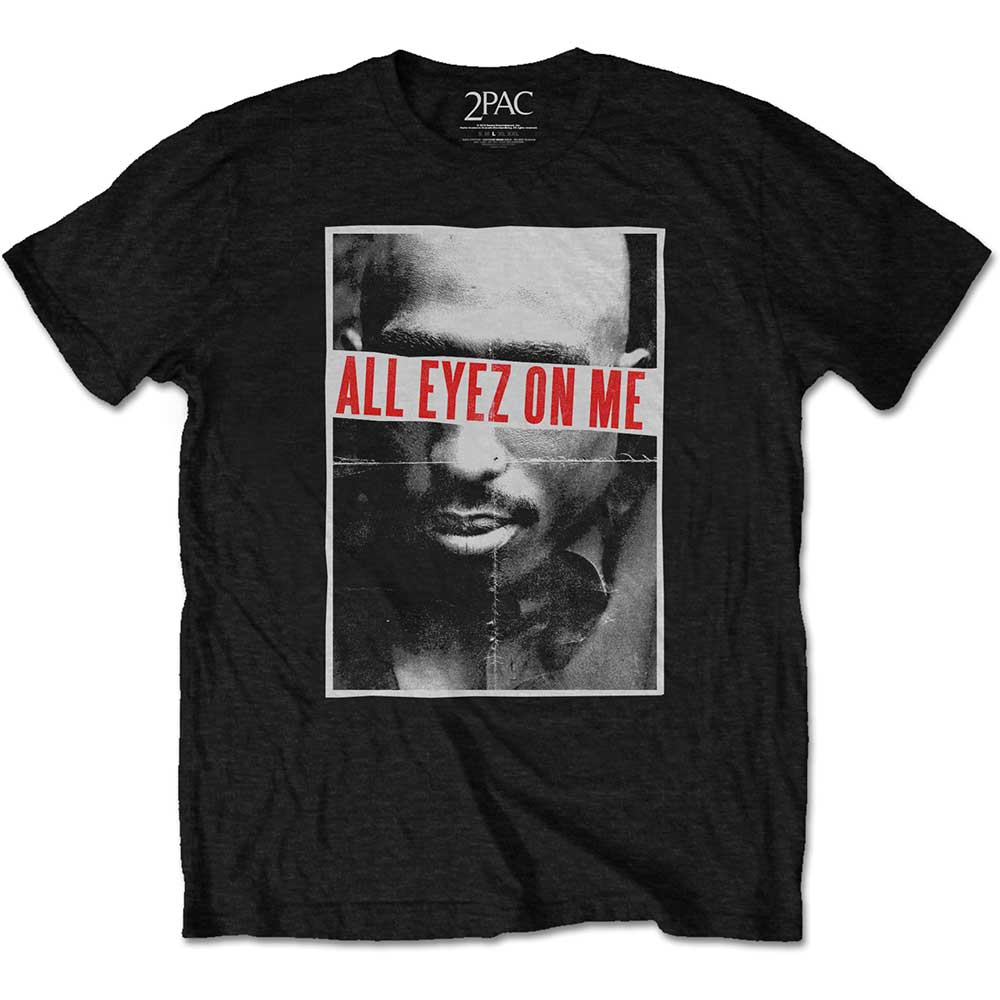 Tričko 2Pac - All Eyez, Unisex,Čierna,XL