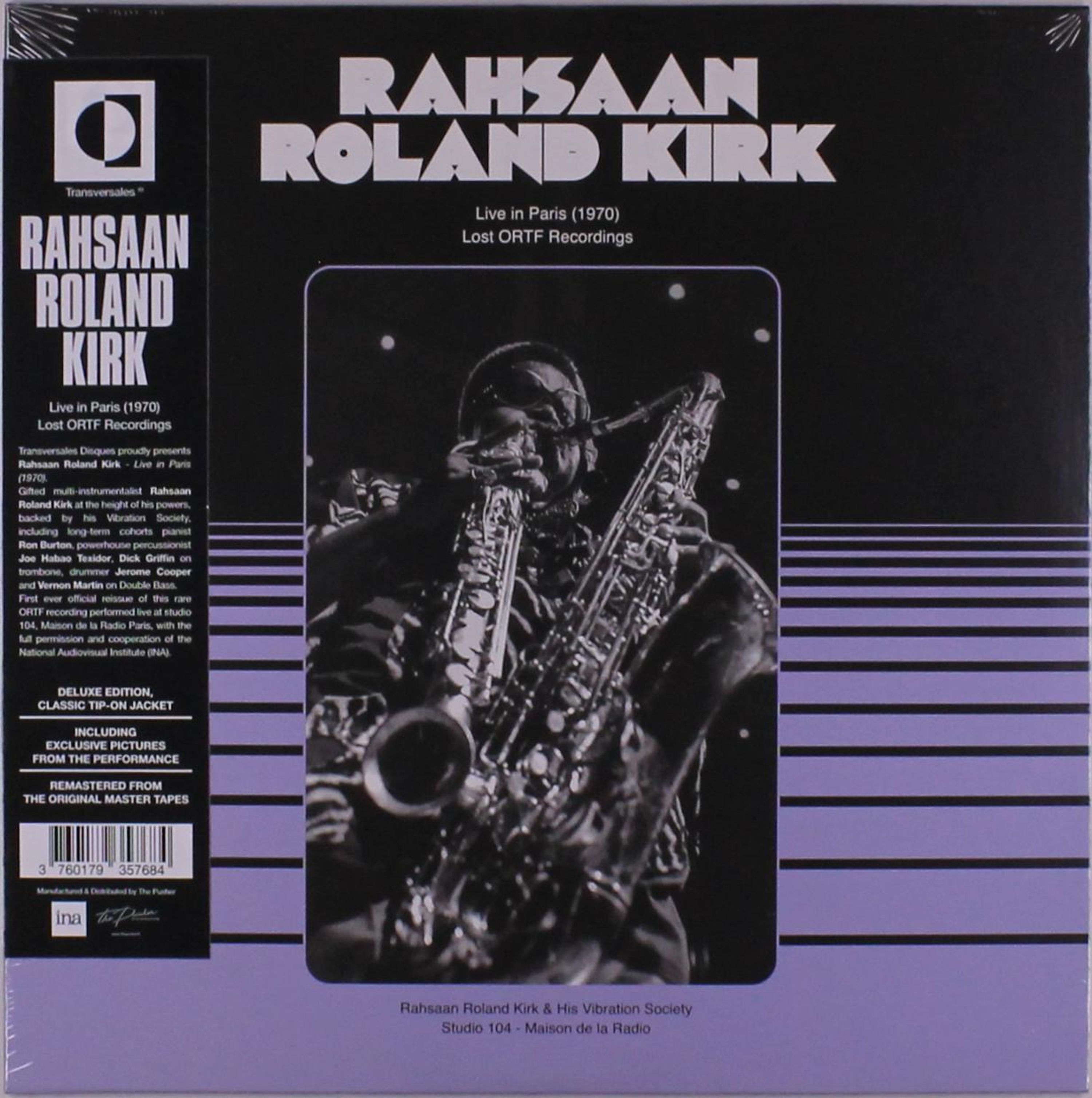 Vinyl Rahsaan Roland Kirk - KIRK, RAHSAAN ROLAND - LIVE IN PARIS 1970