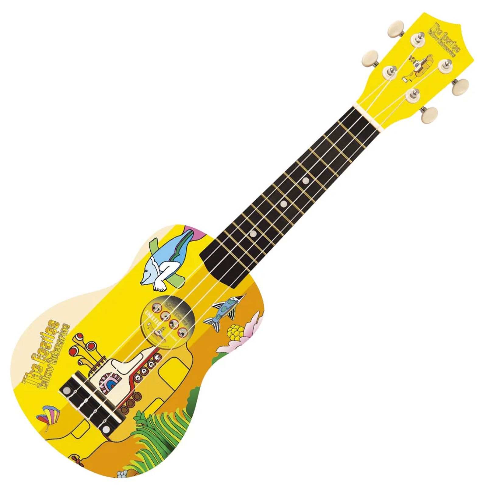 Ukulele The Beatles - Yellow Submarine Yellow