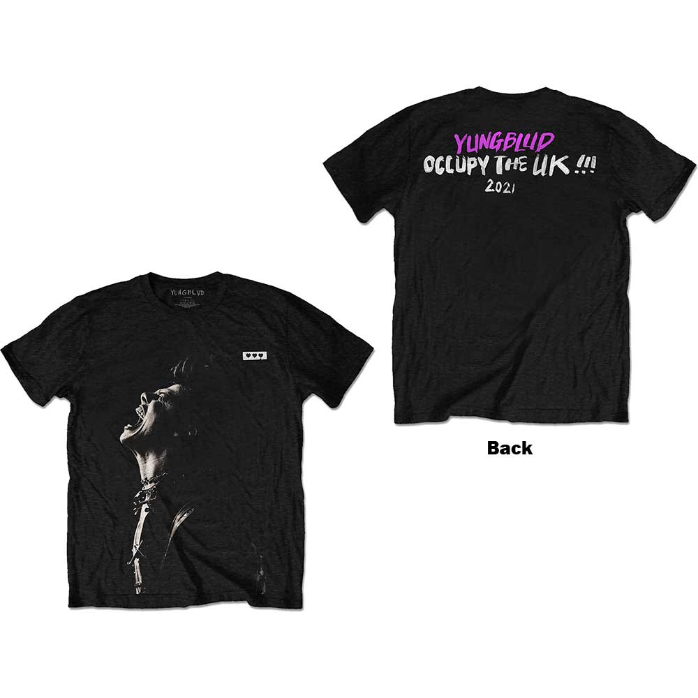 Tričko Yungblud - Occupy the UK, Unisex,Čierna,XXL