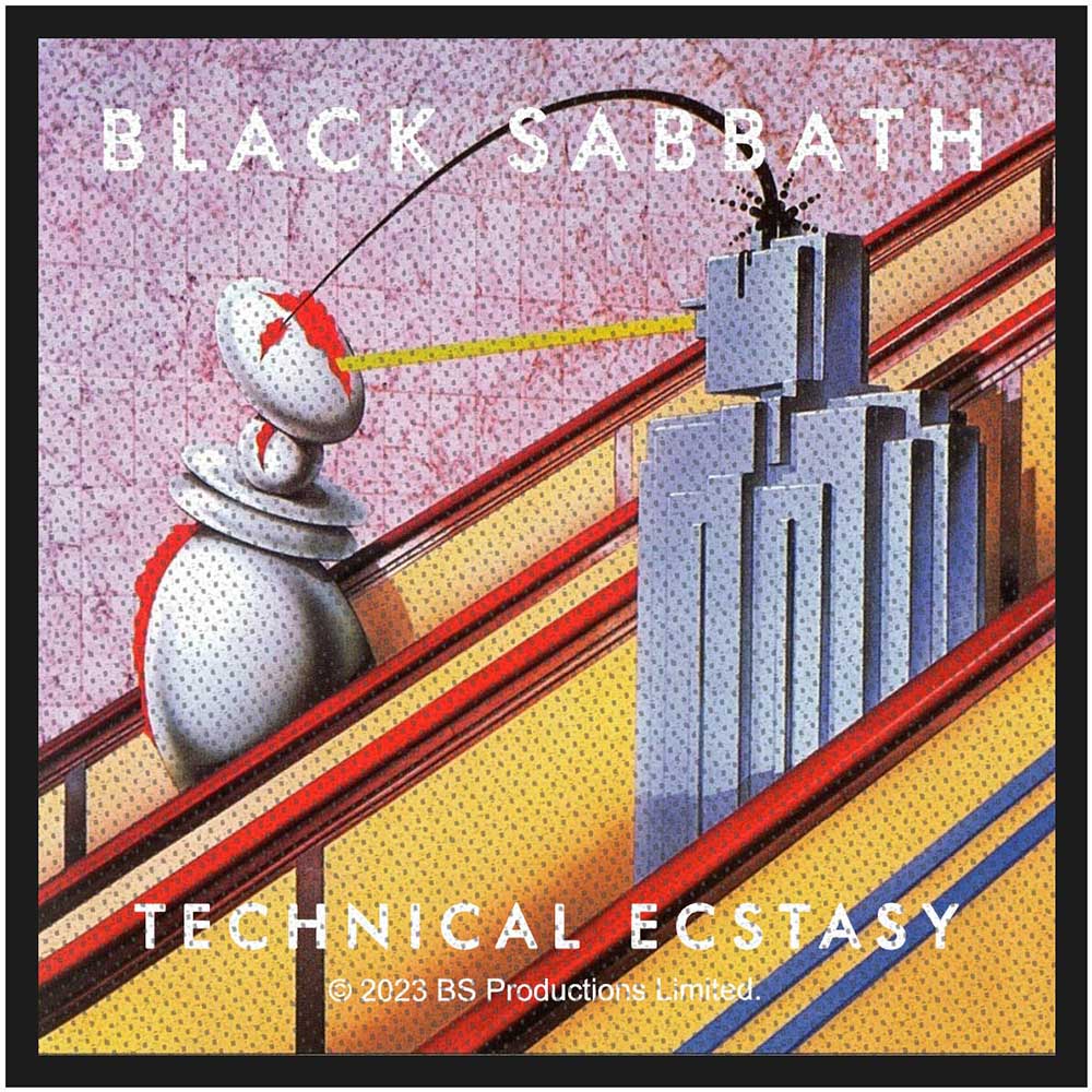 Nažehlovačka Black Sabbath - Technical Ecstasy