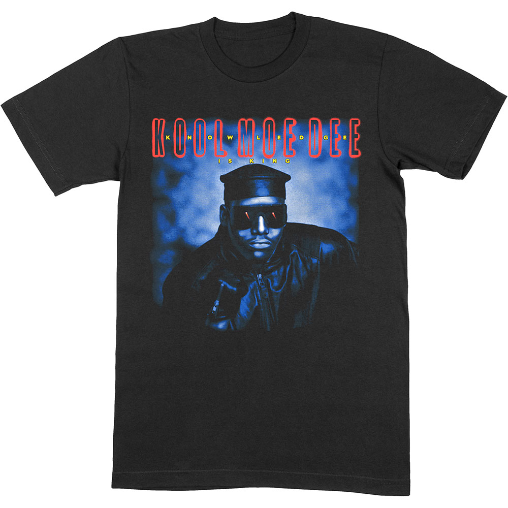 Tričko Kool Moe Dee - Knowledge Is King, Unisex,Čierna,XXL