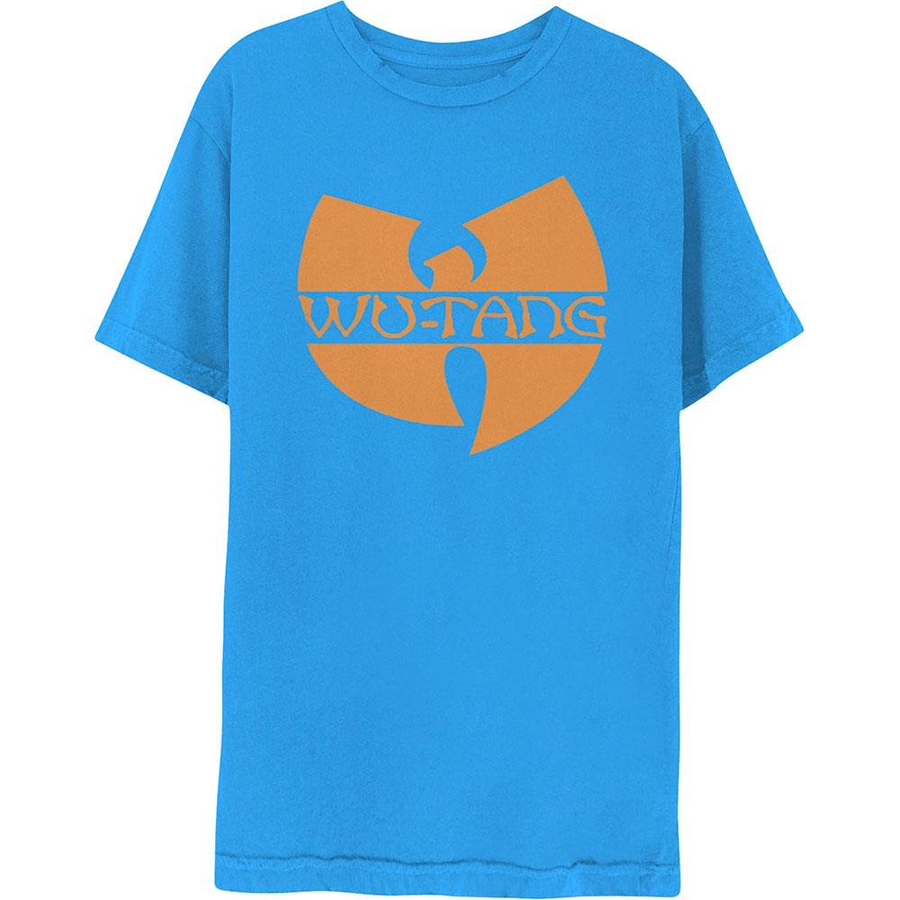 Tričko Wu-Tang Clan - Logo, Unisex,Modrá,XXL