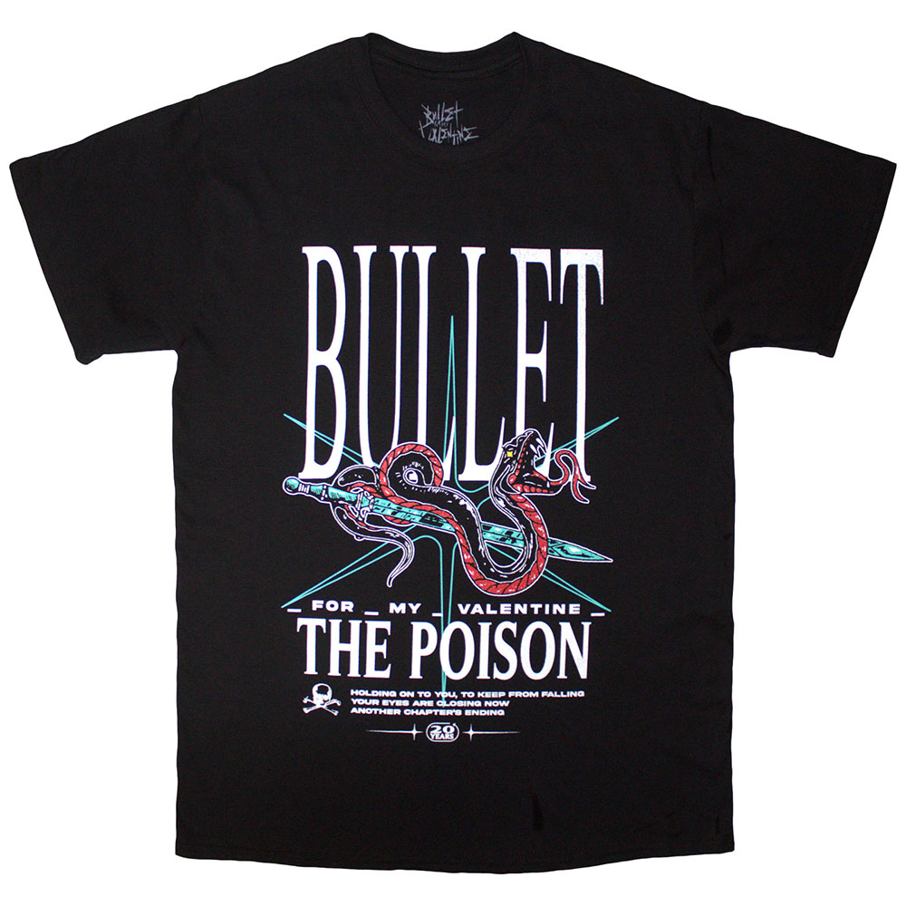 Tričko Bullet for My Valentine - The Poison Snake, Unisex,Čierna,XXL