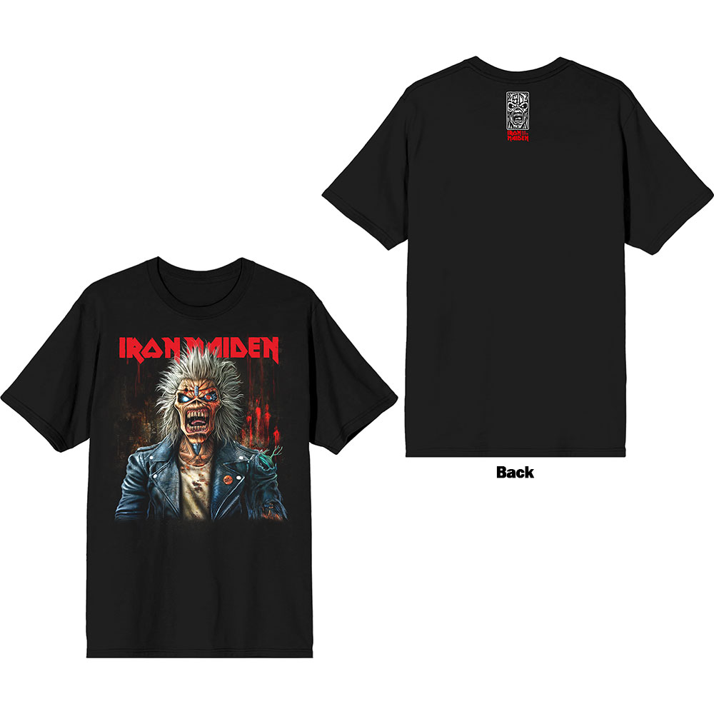 Tričko Iron Maiden - Est. 1975 Eddie Scream Portrait, Unisex,Čierna,XXL