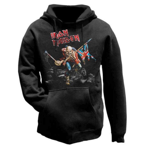 Mikina Iron Maiden - The Trooper, Unisex,Čierna,S