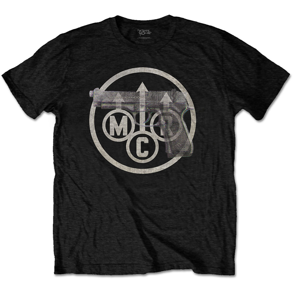Tričko My Chemical Romance - Gunner, Unisex,Čierna,M