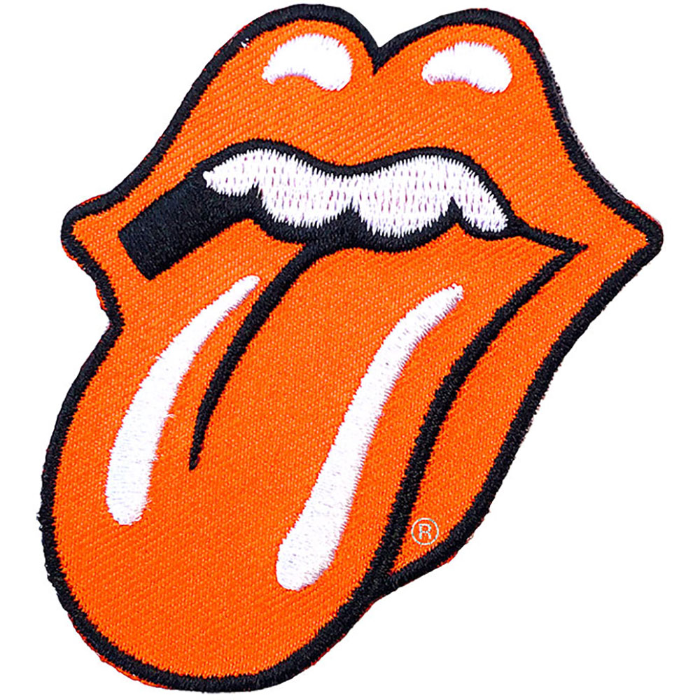 Nažehlovačka The Rolling Stones - Classic Tongue Orange