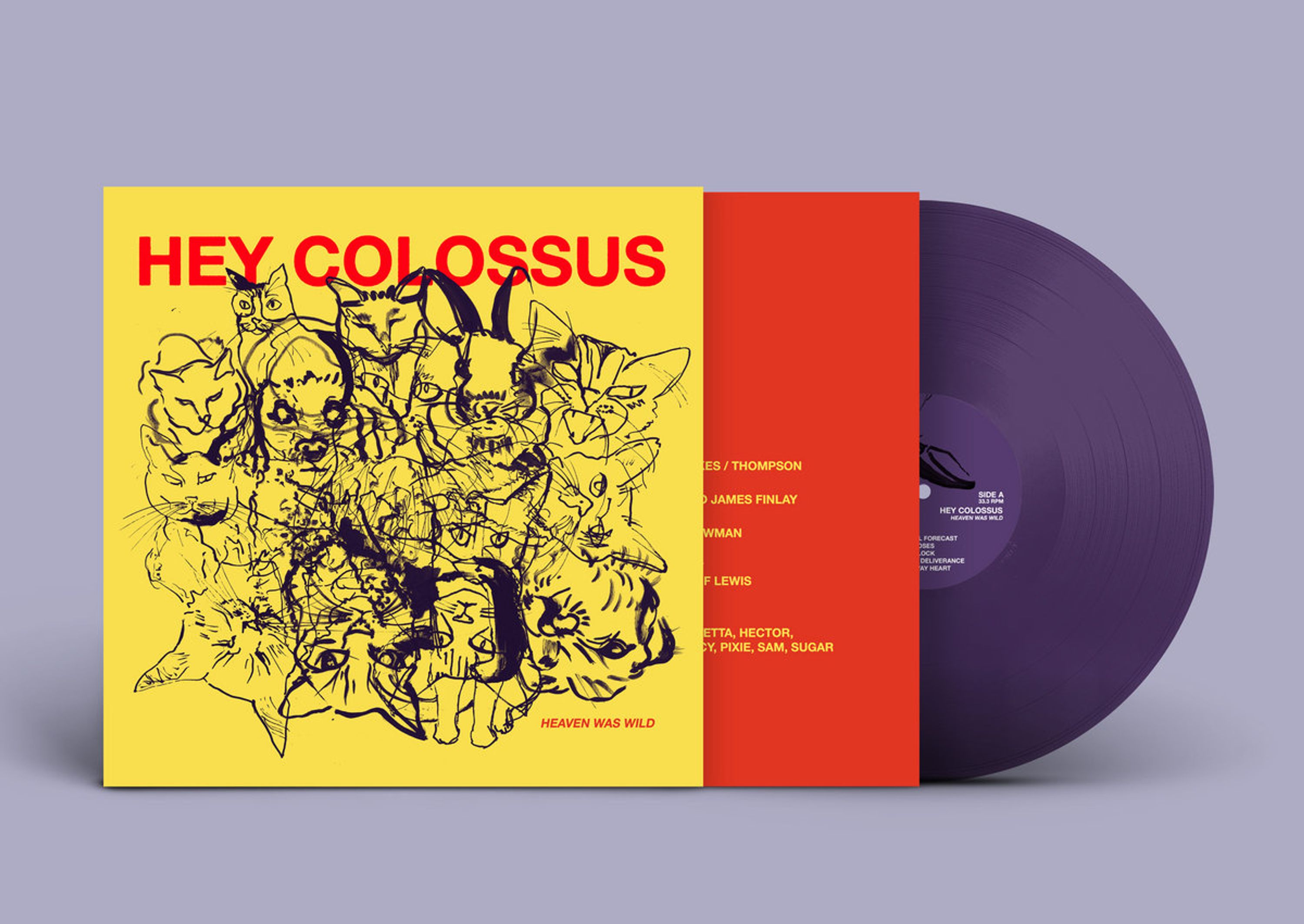 Vinyl Hey Colossus - HEAVEN WAS WILD