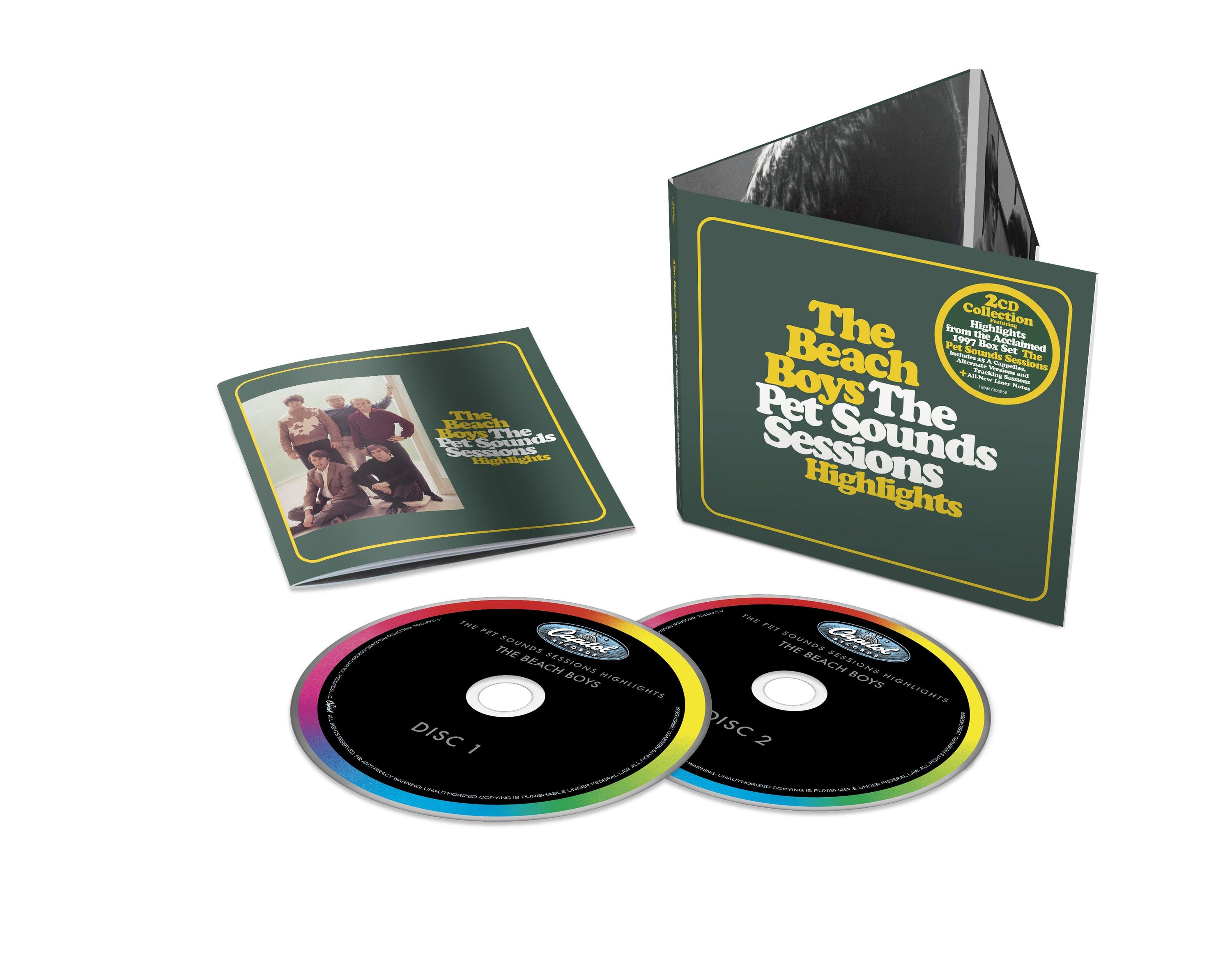 CD The Beach Boys - THE PET SOUNDS SESSIONS