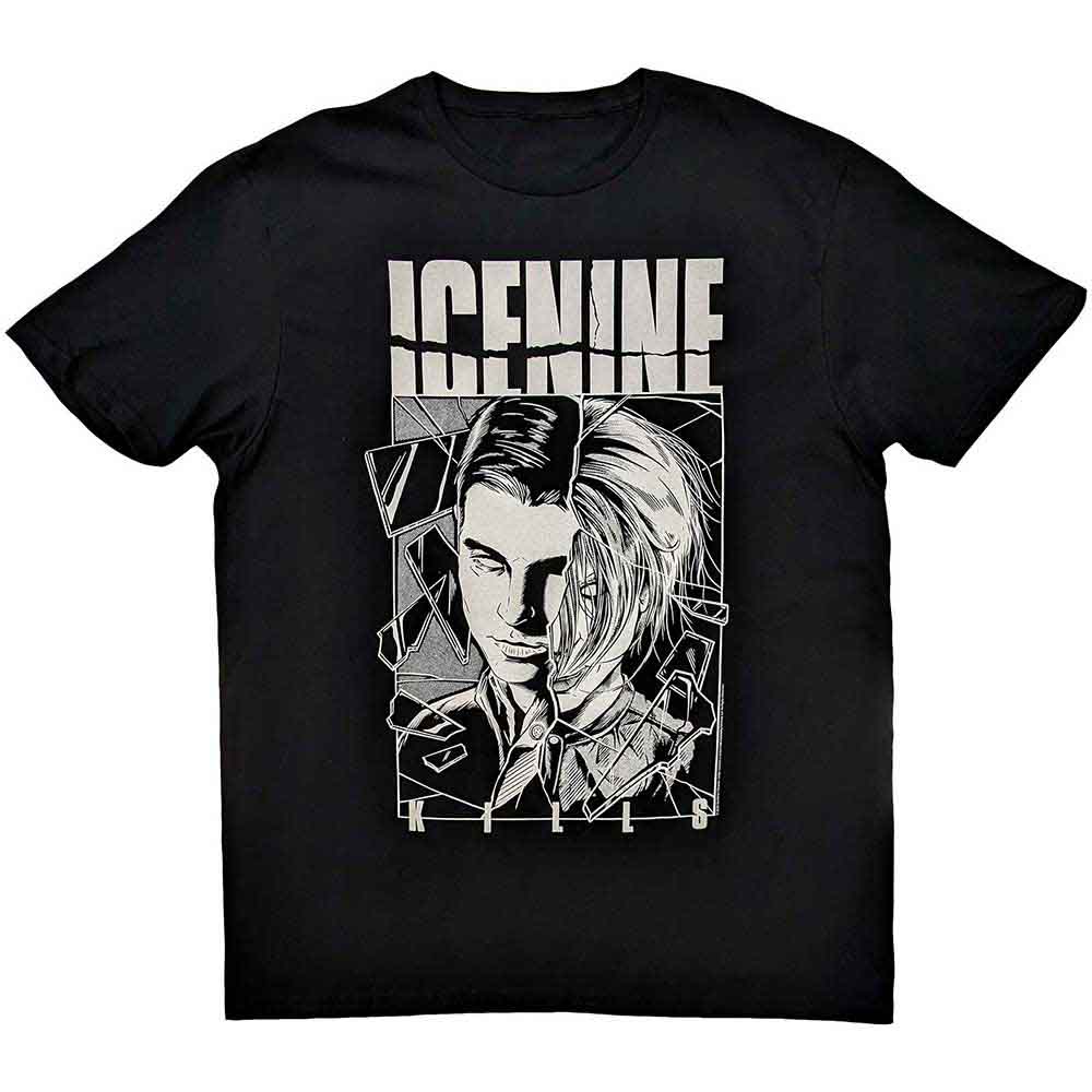 Tričko Ice Nine Kills - Shower Scene Split Face, Unisex,Čierna,XXL
