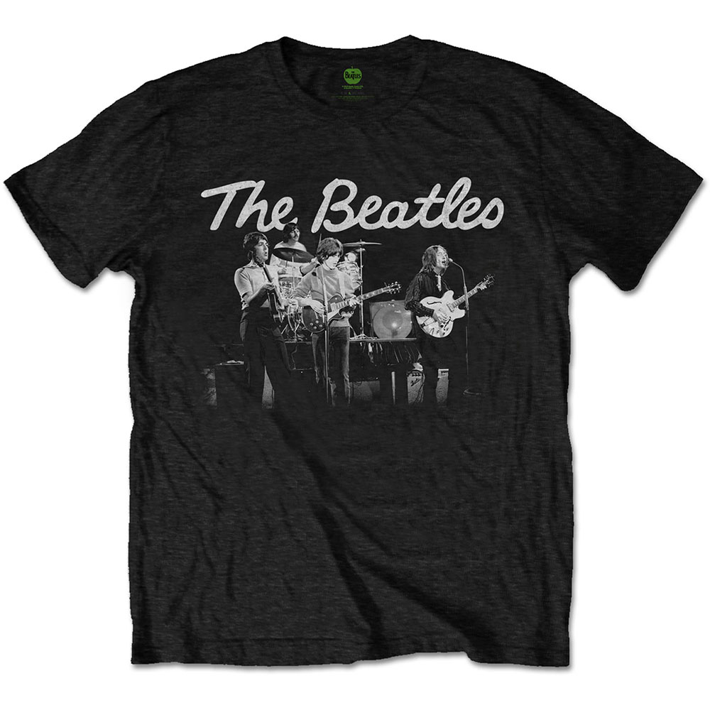 Tričko The Beatles - 1968 Live Photo, Unisex,Čierna,XXL