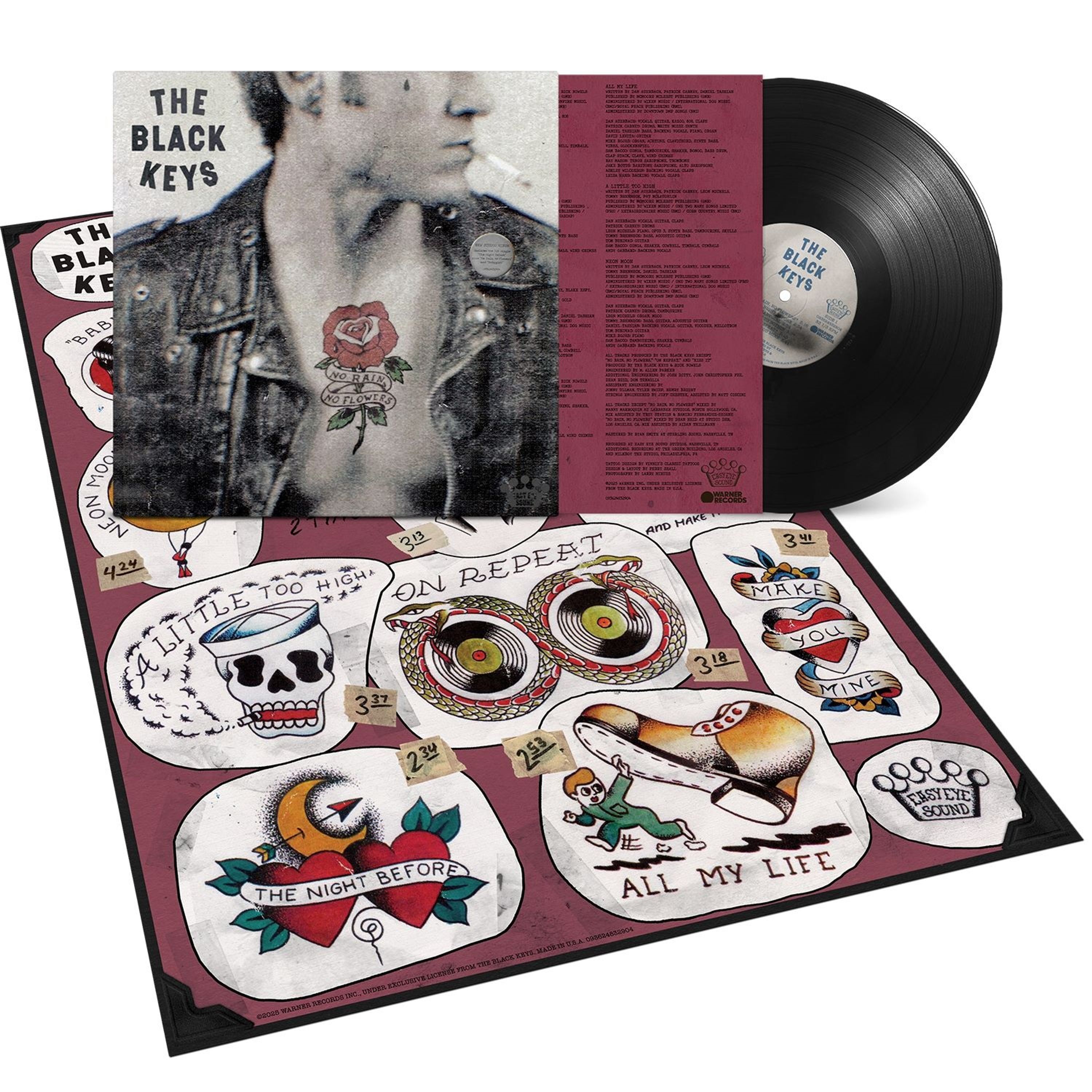 Vinyl The Black Keys - NO RAIN, NO FLOWERS