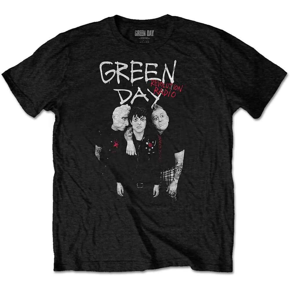 Tričko Green Day - Red Hot, Unisex,Čierna,XXL