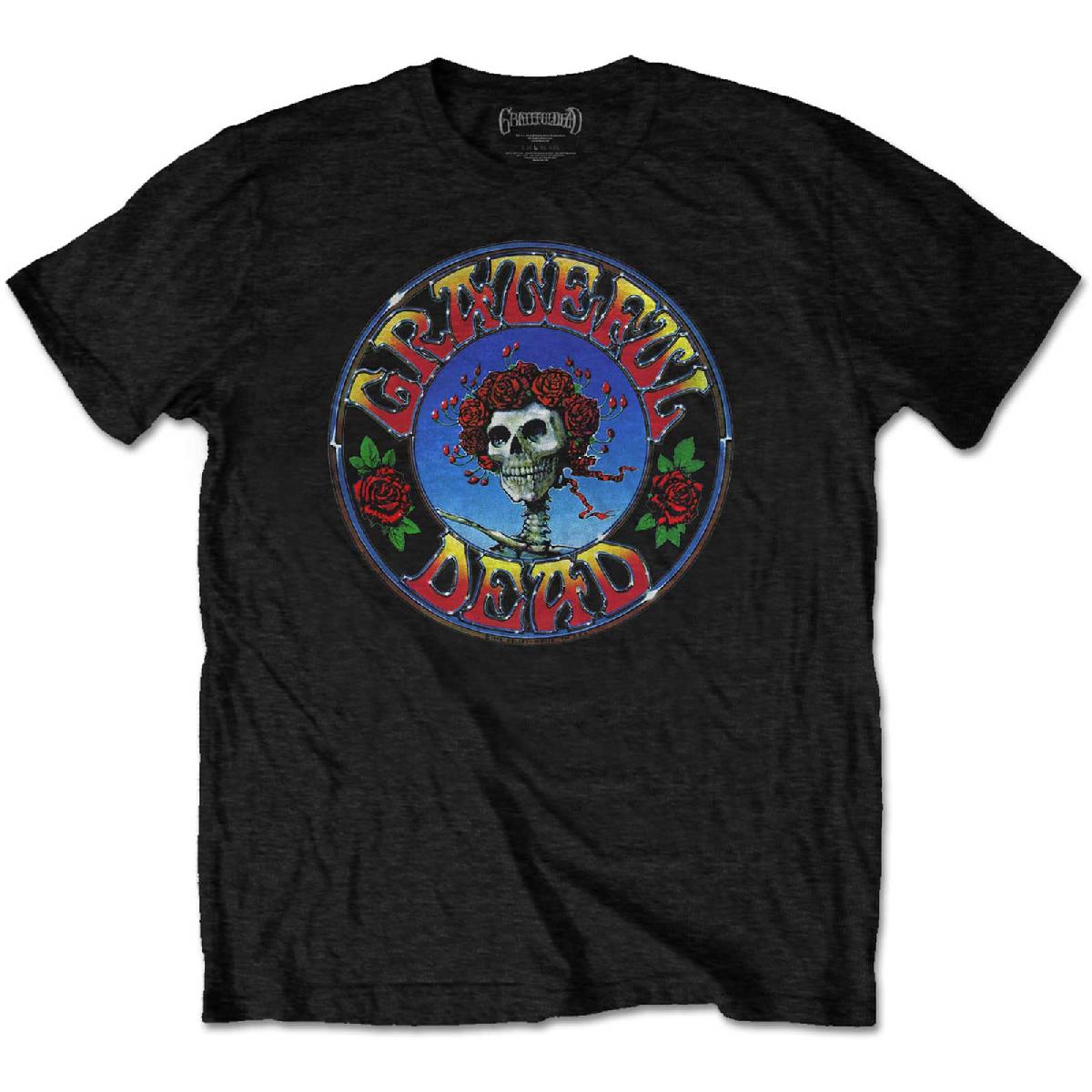 Tričko Grateful Dead - Bertha Circle Vintage Wash, Unisex,Čierna,XXL