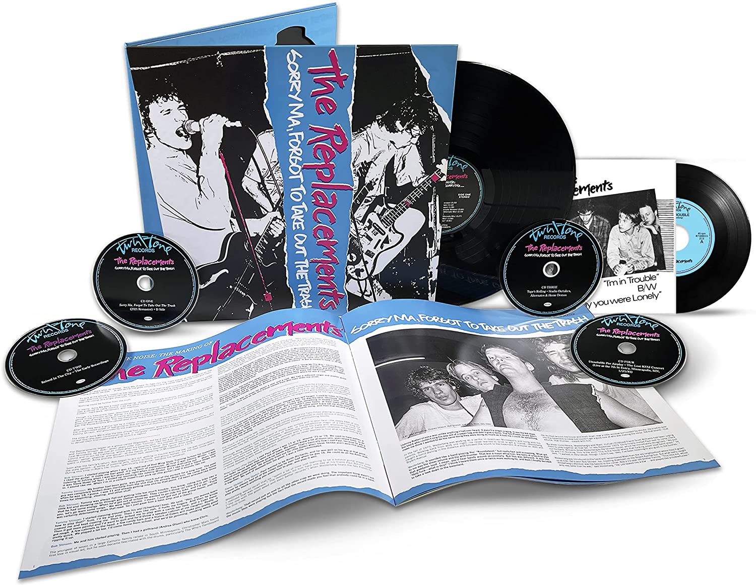 Vinyl The Replacements - SORRY MA, FORGOT TO TAKE OUT THE TRASH (1LP+4CD)