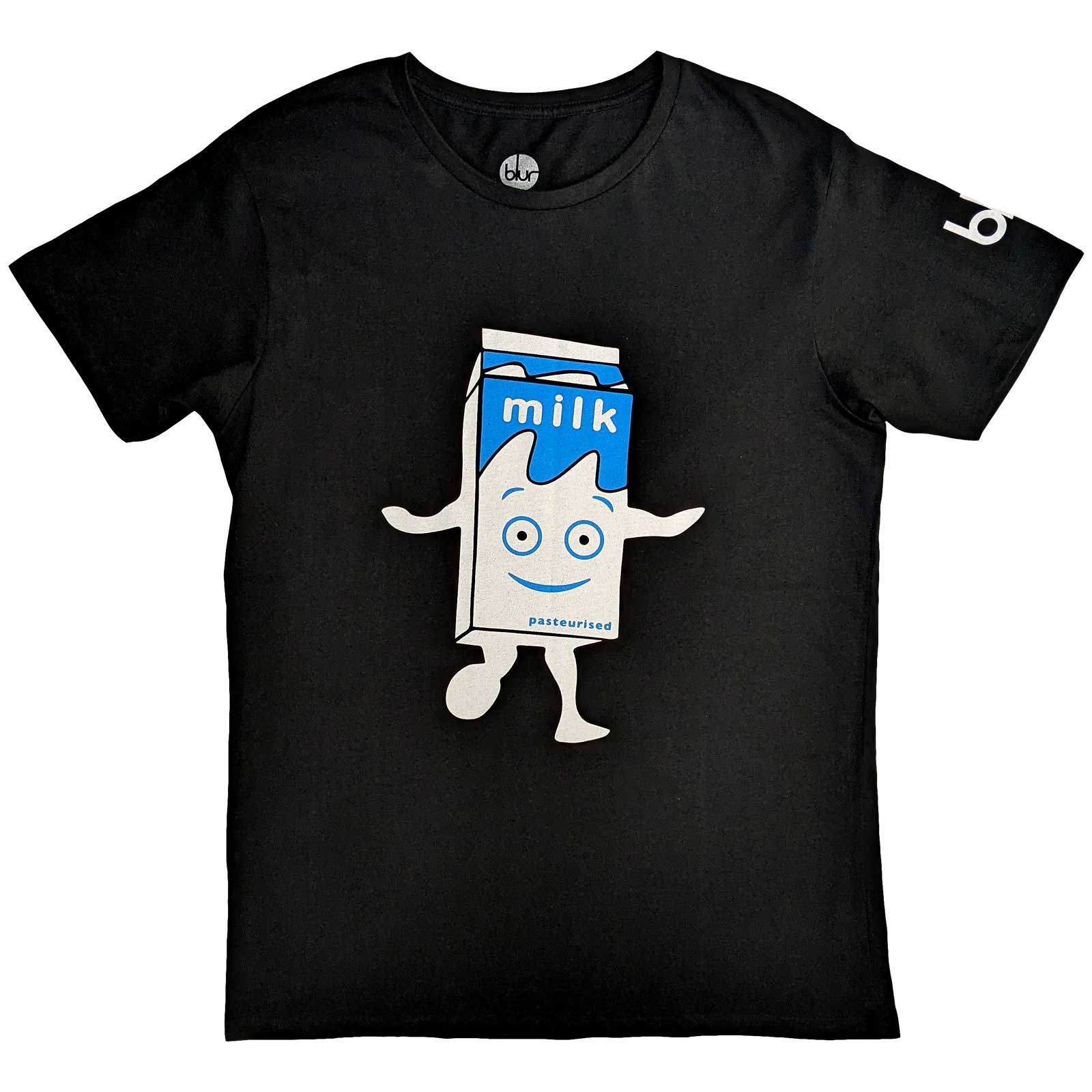 Tričko Blur - Milky, Unisex,Čierna,XXL