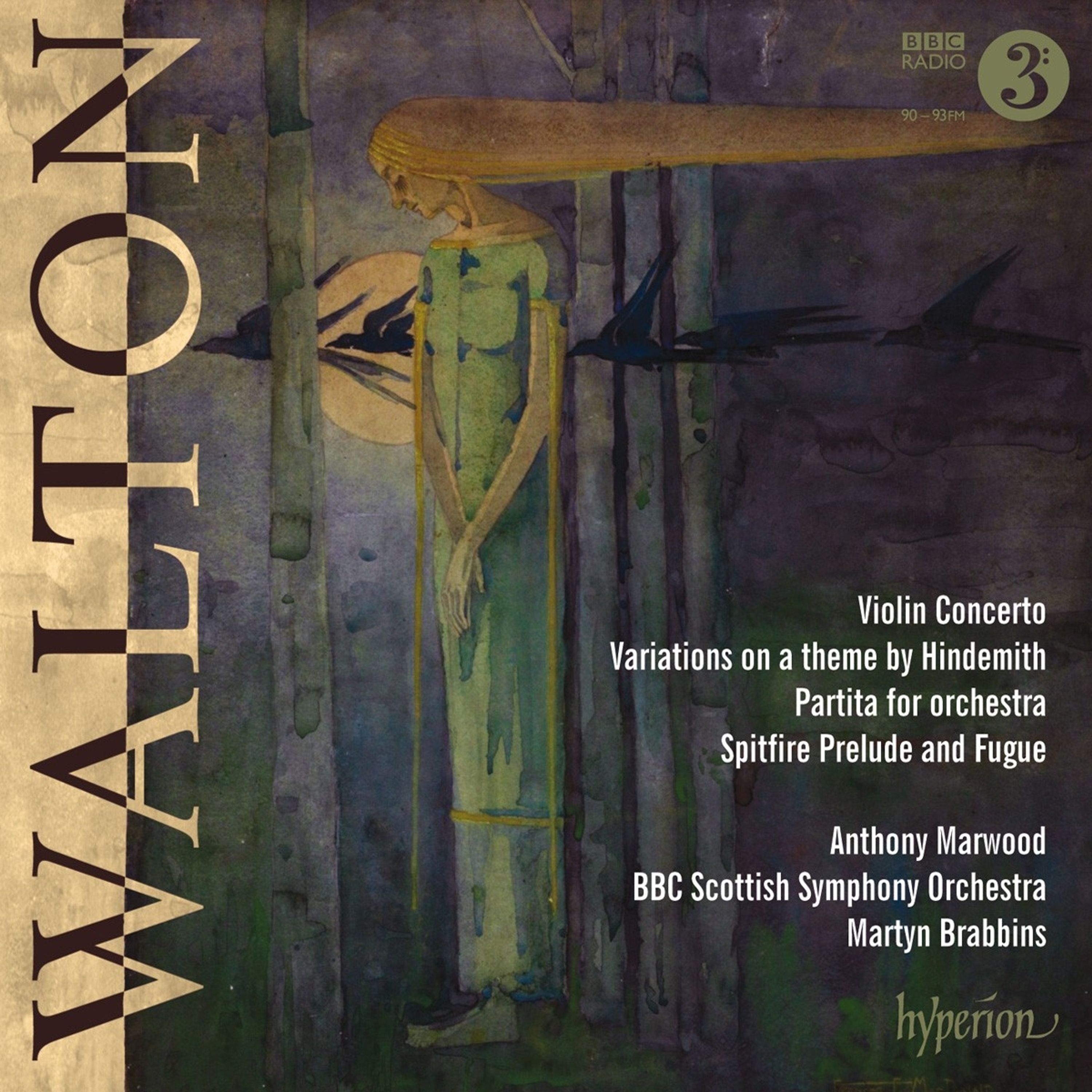 CD Anthony Marwood - WALTON: VIOLIN CONCERTO, PARTITA & HINDEMITH VARIA